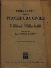 FORMULARIO DELLA PROCEDURA
