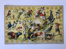 4 vecchie tavole da gioco anni