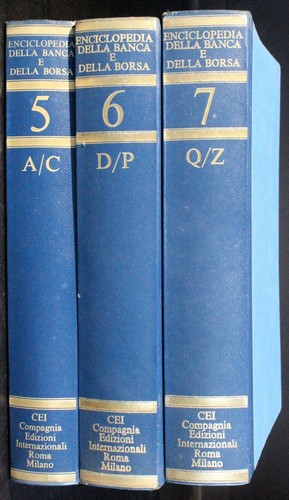 Enciclopedia della banca - enciclopedia,