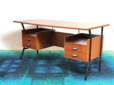 SCRIVANIA MODERNISTA Anni 60  VINTAGE MODERNARIATO INTERNI DESIGN FORNITURE