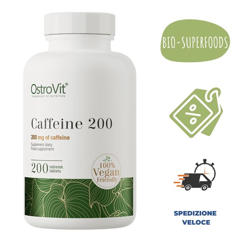 Caffeina pura 200 - caffeina, mg