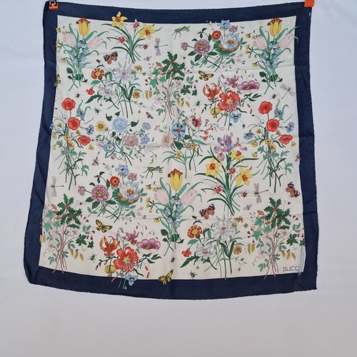 Foulard gucci pura seta - foulard, in