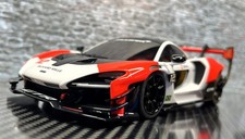 Kyosho Mini-Z Carrozzeria RWD MR-03W-MM MR04 McLaren Senna GTR Bianco/Rosso MZP243WR