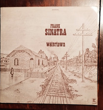 Frank Sinatra: Watertown. DLp 1° ediz. italiana, copertina apribile e laminata.