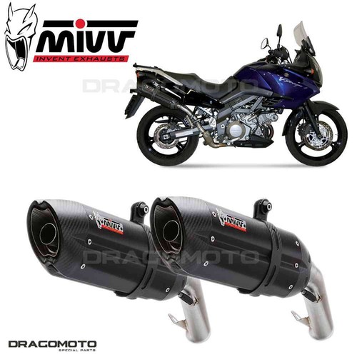 Scarico doppio suzuki - scarico, dl