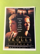 MINI LOCANDINA CIAK FILM THE SKULLS - I TESCHI COLLEZIONE 
