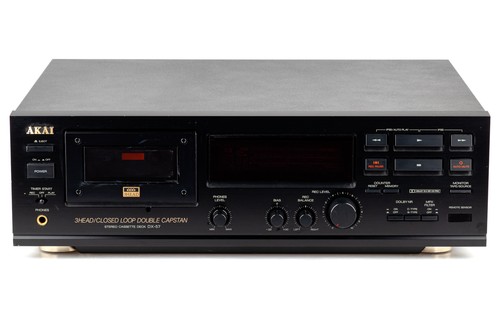 Akai cassette deck 3 - akai, dx-57