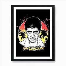 Stampa artistica Tony Montana
