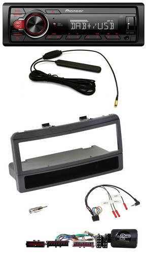 Pioneer mp3 dab 1din volante - pioneer,