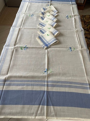 Tovaglia vintage ricamata - vintage,