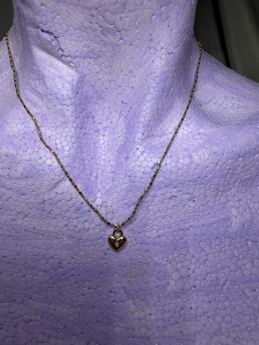 Collana con ciondolo cuore