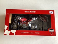 Minichamps modello 1:12 Ducati 998F02 Shane Byrne MonsterMob BSB 2003 confezione originale nuova!