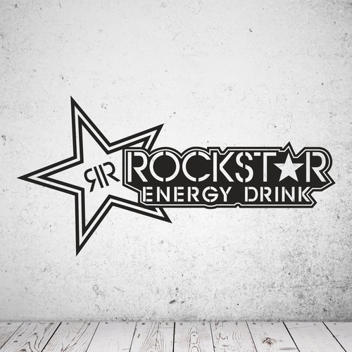 Adesivo parete rockstar - adesivo,