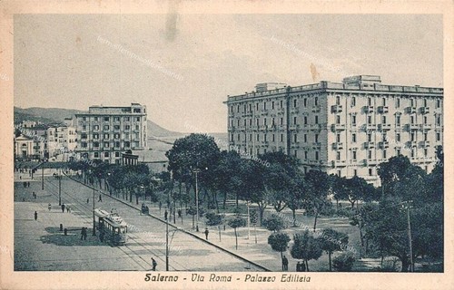 Eb148 cartolina salerno citta - eb148, citta'