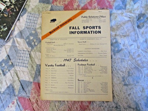 1947 bucknell football media - 1947,