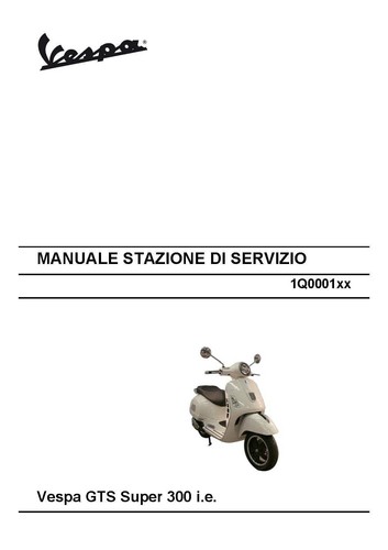 Piaggio vespa service workshop - vespa,