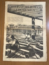 L’Osservatore Romano della Domenica, 15/11/1936, Supplemento Cinema. Raro