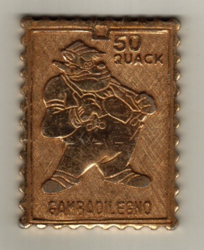 Francobollo metallico - francobollo,
