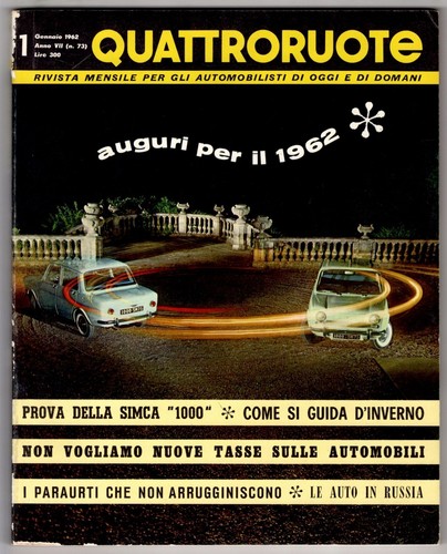 Quattroruote gennaio - -, 73,