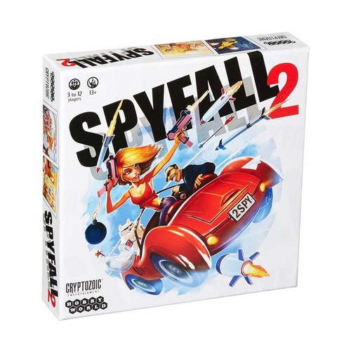 Cryptozoic cardgame spyfall - cryptozoic,