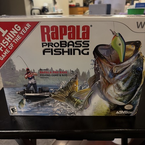 Canna pesca nintendo wii - canna,