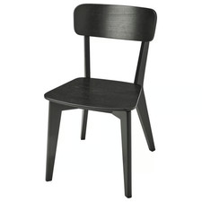 Sedia IKEA LISABO, nero 604.467.86 - NUOVO