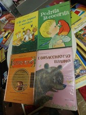 4 Mondadori SO LEGGERE Pedrita Cocorita Orsacchiotto Silvestrino Re imparò '60