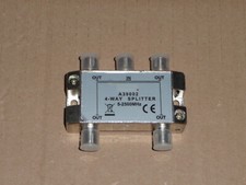 Partitore Divisore Splitter Antenna Tv Sat 1 INGRESSO 4 USCITE  5-2500Mhz