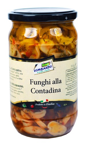 Funghi alla contadina - funghi, olio