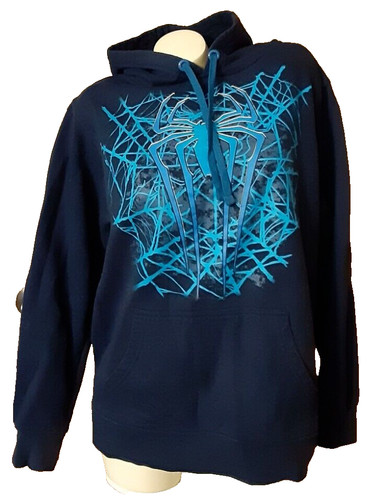 Felpa con cappuccio - , blu
