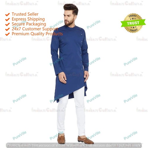 Camicia uomo kurta - camicia, tessuto