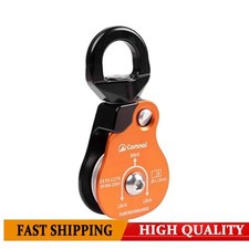 Puleggia Arrampicata Lega Alluminio Universale Singola 36KN 44KN 13mm Corda Escursionismo