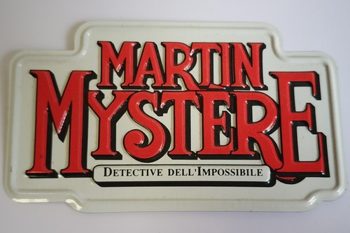 Martin mystere targa metallica - targa,