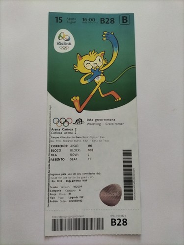 Biglietto olimpiadi 08 - olimpiadi, 15.08