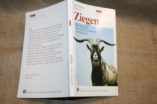 Fachbuch ziegen haltung zucht - haltung,