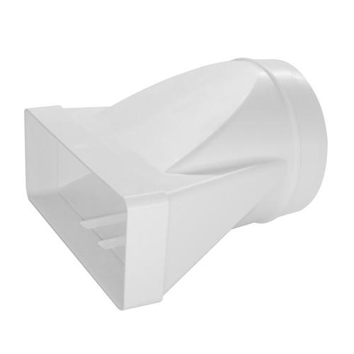 Pezzo transizione pvc tubo - pezzo, di