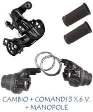 Cambio SHIMANO + COMANDI  18