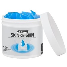 Prevenzione e Trattamento Blister Skin-on-Skin | Barattolo da 200 Quadrati da 1"