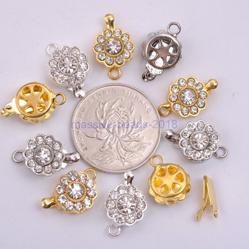 5set cristallo strass fiore - strass,