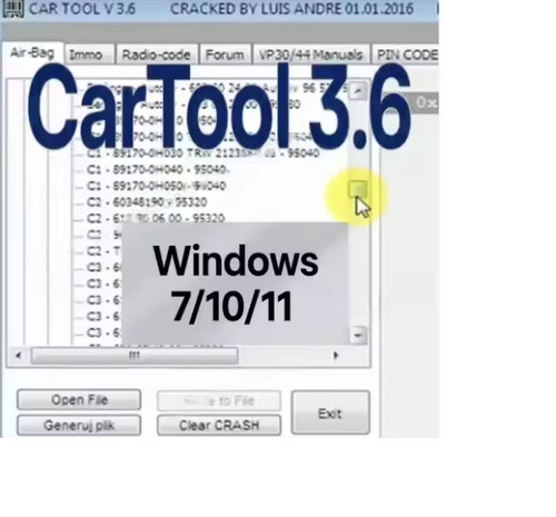 Cartool strumento per auto - cartool, 3.6