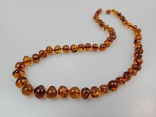 Collana ambra vera ambra