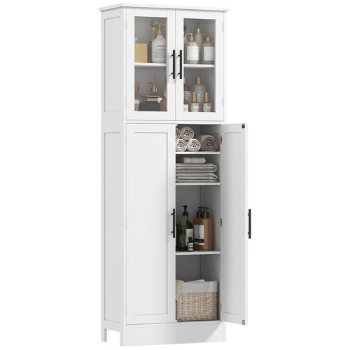 Mobile bagno alto con ripiani - mobile,