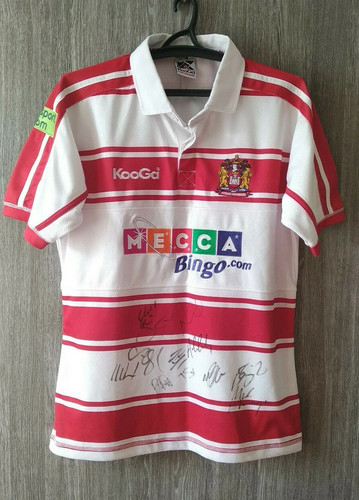 Maglia firmata kooga wigan - maglia,