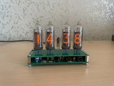 Fai da te in-14 Nixie orologio