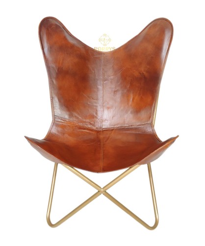 Sedia vintage pelle - vintage, in