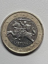 Moneda 1 Euro LITUANIA 2015 