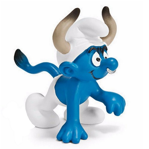 Statuetta schleich puffi - puffi,