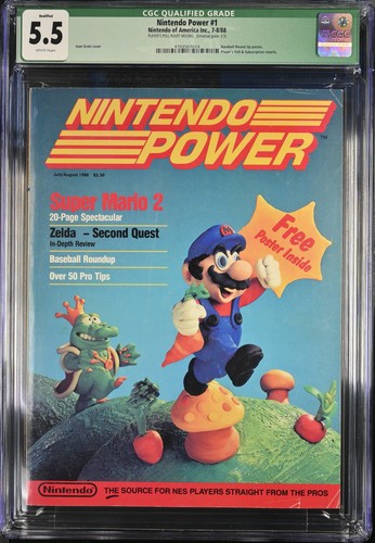Nintendo power cgc 5 - nintendo,