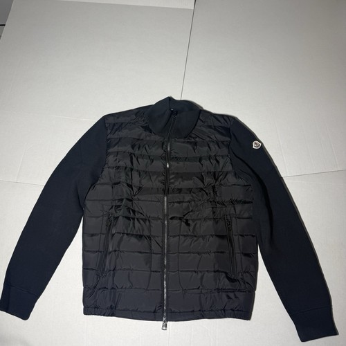 Cardigan moncler imbottito con - moncler,