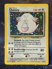Chansey 3/102 Set Base Holo